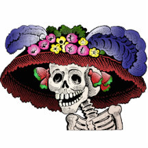 La Calavera Catrina [magnet sculpture] Photo Cutouts