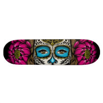 La Calavera Catrina Skateboard