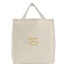 La Californie, sac d'épicerie,