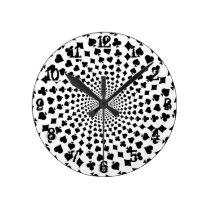 La carte adapte à la spirale : Horloge murale horloges murales