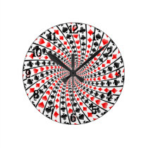La carte adapte à la spirale : Horloge murale horloges murales