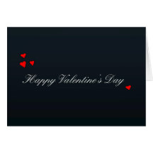 La carte de Valentine - simplement élégante