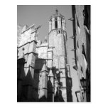 La Catedral Gargoyles Postcard (Barcelona, Spain)