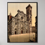 La cathédrale et le campanile, vinta de Florence,  Posters