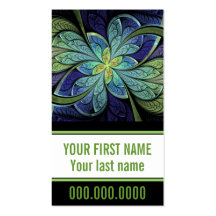 La Chanteuse IV Personal Business Card