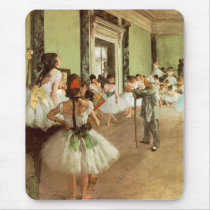 La Classe de Danse by Edgar Degas Mousepad