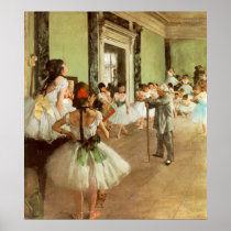 La Classe de Danse by Edgar Degas Print