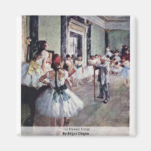 La classe de danse par Edgar Degas Aimant