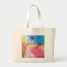 La COLLINE de LEVER DE SOLEIL FLEURIT le sac fourr