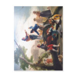 La cometa (1778). Pintor Goya. Autor de imagen: Al postcards