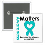 La conscience importe syndrome de Tourette boutons publicitaires