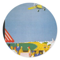 La Cote Basque Par Avion Stickers