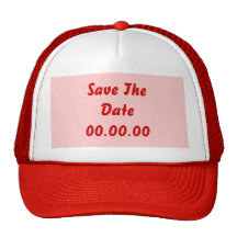 La coutume, font gagner la date. Rouge et rose Casquette De Camionneur