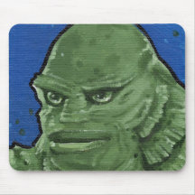 "la créature " tapis de souris