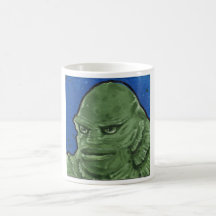 "la créature " tasses