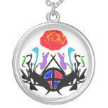 la crête vintage de ை♠Abstract modèle l'argent fab Bijouterie Personnalisée