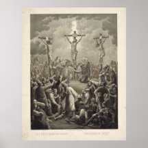 La crucifixion du Christ meurent Kreuzigung Jesu C Posters