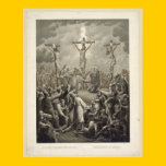 La crucifixion du Christ meurent Kreuzigung Jesu C affiches
