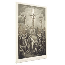 La crucifixion du Christ meurent Kreuzigung Jesu C Toiles Tendues