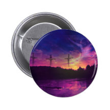 La crucifixion du Jésus-Christ Badge Avec Épingle
