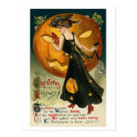 La danse de la sorcière carte postale
