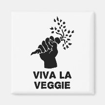 La de vivats végétarienne aimants