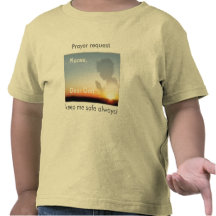 La demande de prière, me maintiennent coffre-fort… t-shirts