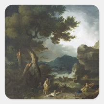 La destruction des enfants de Niobe, 1760 (huile d Autocollants