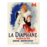 La Diaphane, Jules Chéret Postcards