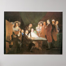 La famille de l infant Don Louis 1783 by Goya Poster