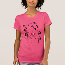 La Femme Makeup Artist designer t-shirts