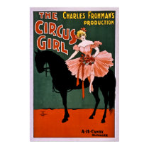 La fille de cirque affiches