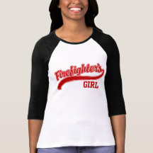La fille du sapeur-pompier t-shirt