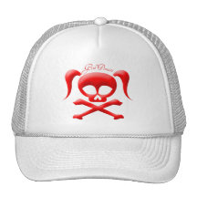 La fille pirate le chapeau casquette