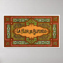 La Flor De Alfonso Print
