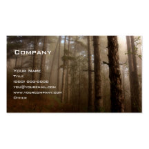 La forêt carte de visite