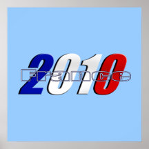 La France 2010 tee - shirts de logo de drapeau et  Posters