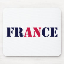 LA FRANCE MOUSEPAD TAPIS DE SOURIS