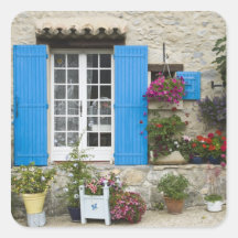 La France, Provence, Saint-LÈger-du-Ventoux. Autocollants
