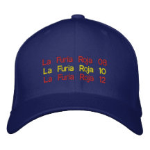 La Furia Roja 08 La Furia Roja 10 La Furia Roja 12 Embroidered Hat