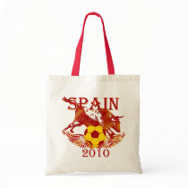 La Furia Roja Espana Futbol soccer tote bag