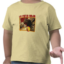 La Furia Roja Raging Bull Futbol Champions 2008 Tshirt