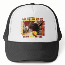 La Furia Roja Spanish Bull Soccer Futbol Mesh Hat