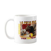 La Furia Roja Spanish Bull Soccer Futbol Mugs