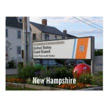 La garde côtière des Etats-Unis, New Hampshire Cartes Postales