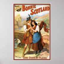 La gentille Ecosse Posters
