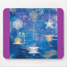 La géométrie sacrée Mousepad Tapis De Souris