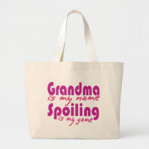 La grand-maman est mon nom sacs en toile
