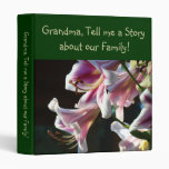 La grand-maman me racontent une histoire au sujet 