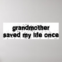 La grand-mère a sauvé ma vie par le passé poster